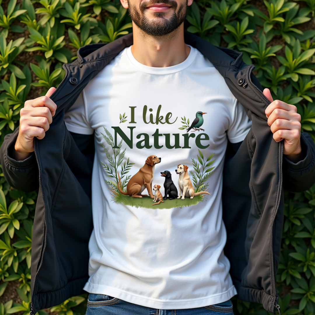 Typography Meets Nature Softstyle T-Shirt –