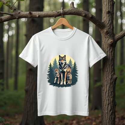 Wolf Family Graphic Softstyle T-Shirt