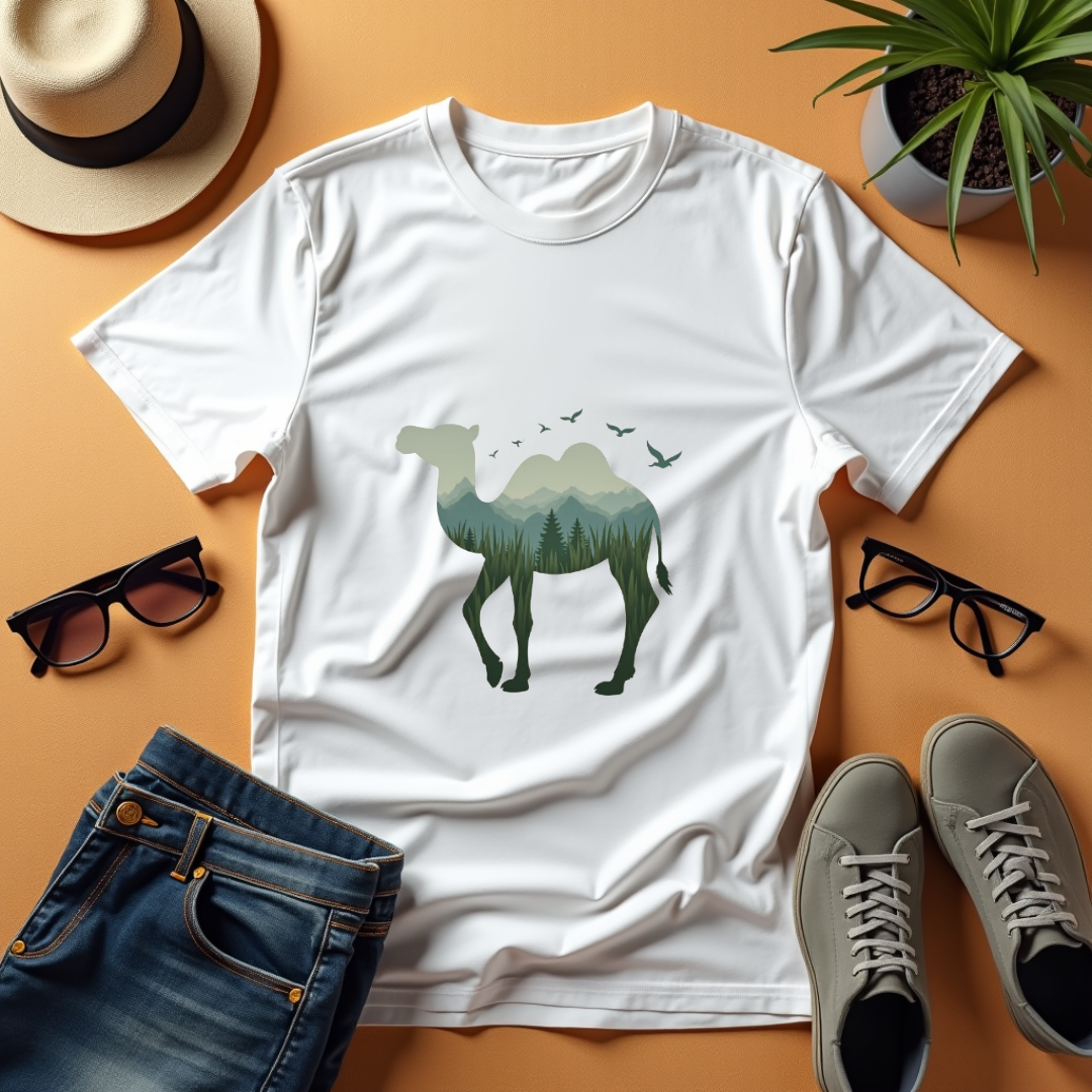 Nature's Came, Birds l Graphic Softstyle T-Shirt