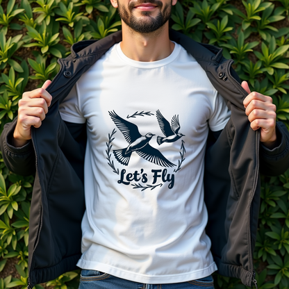 Let's Fly birds Softstyle T-Shirt