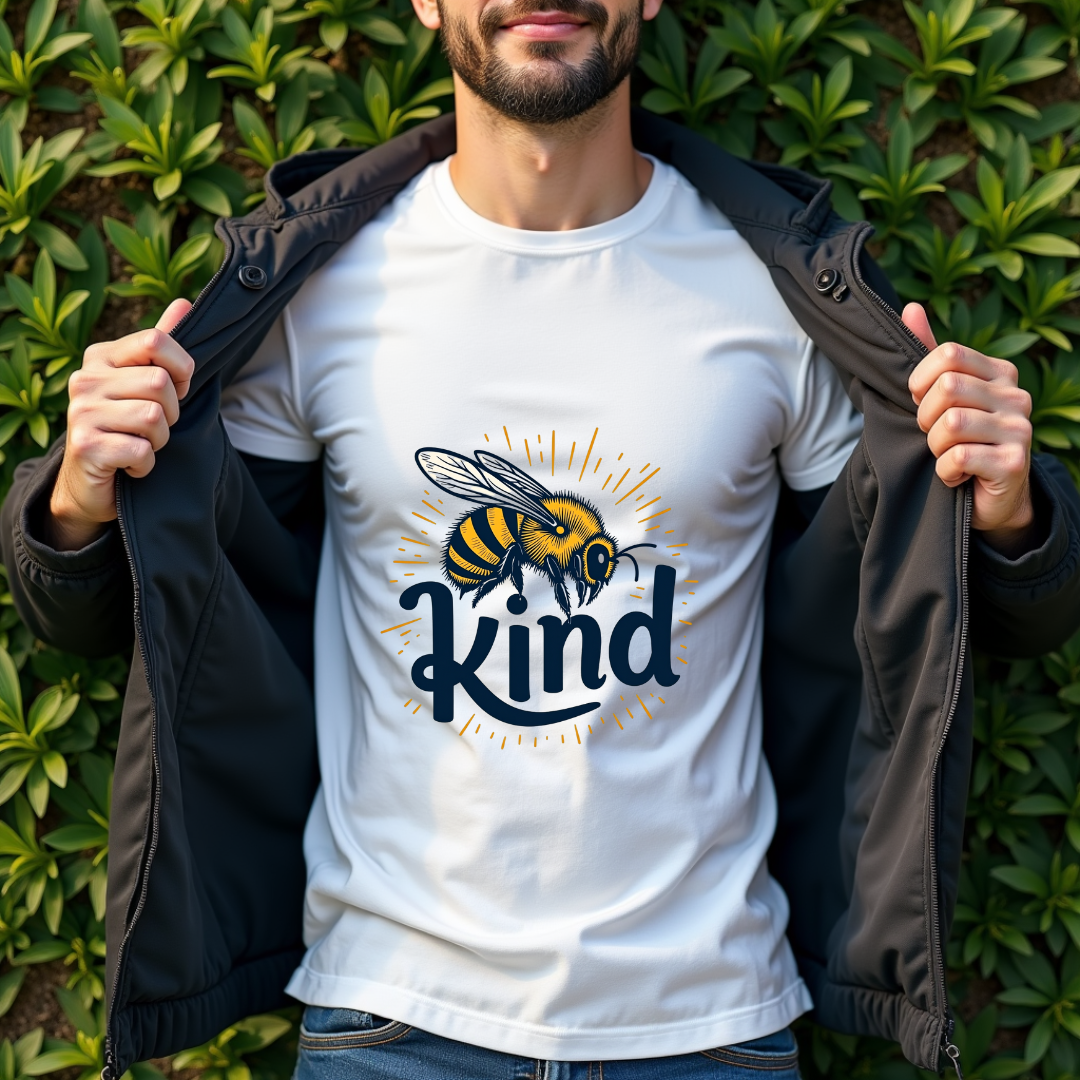 Bee Kind Graphic Softstyle T-Shirt