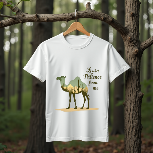 Camel Serenity Graphic Softstyle T-Shirt