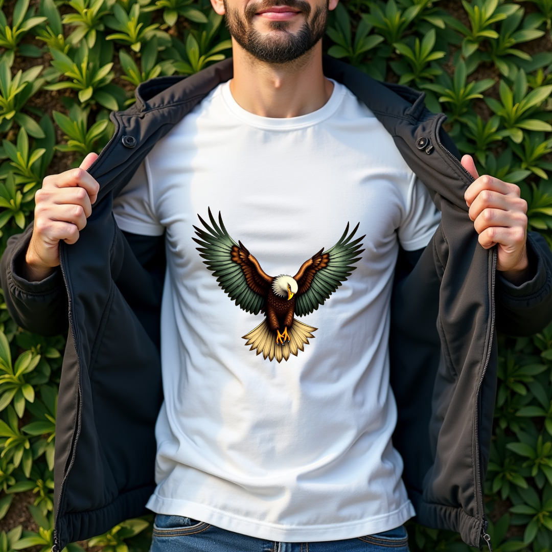 Majestic Flight Eagle Softstyle T-Shirt