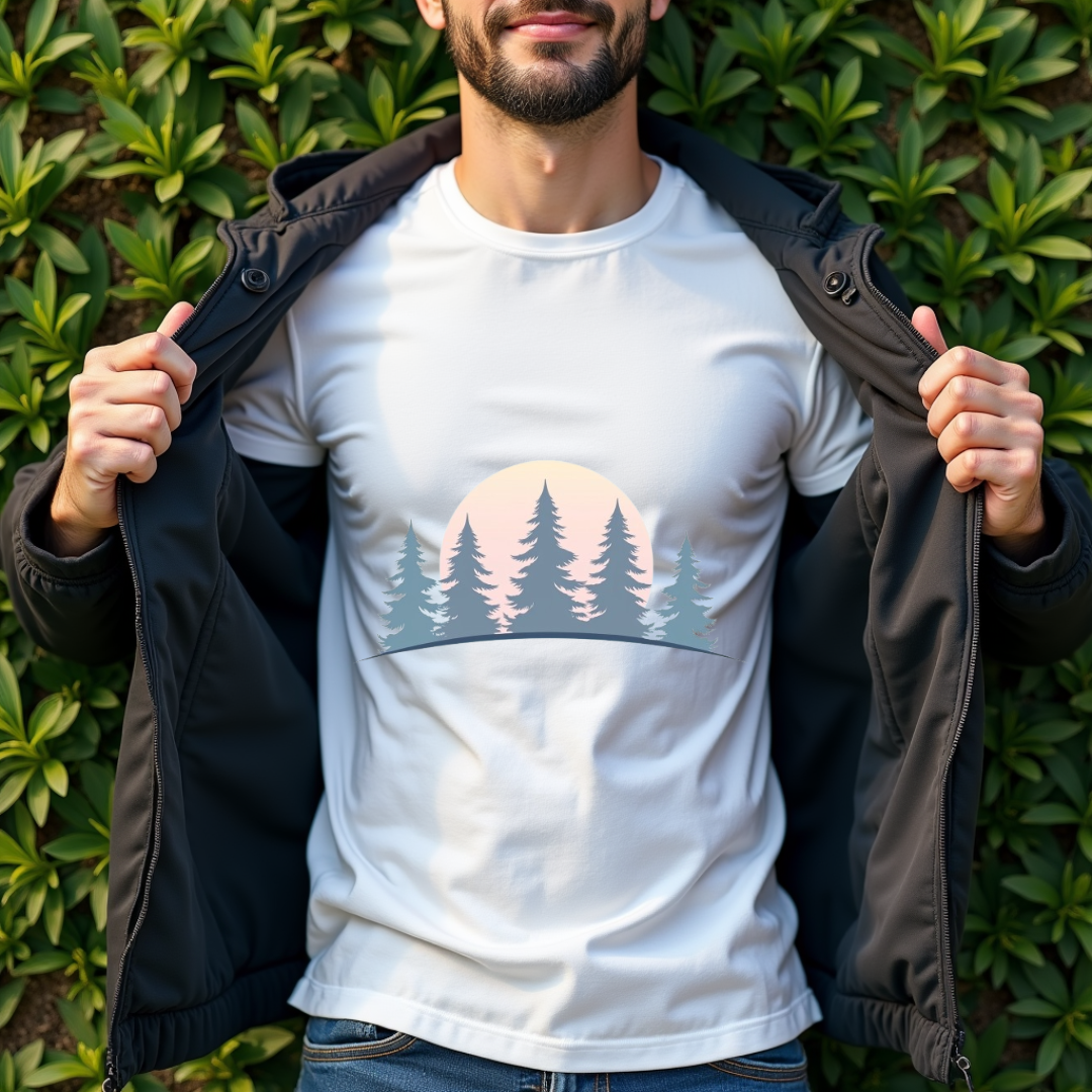 Pine Horizon Softstyle T-Shirt