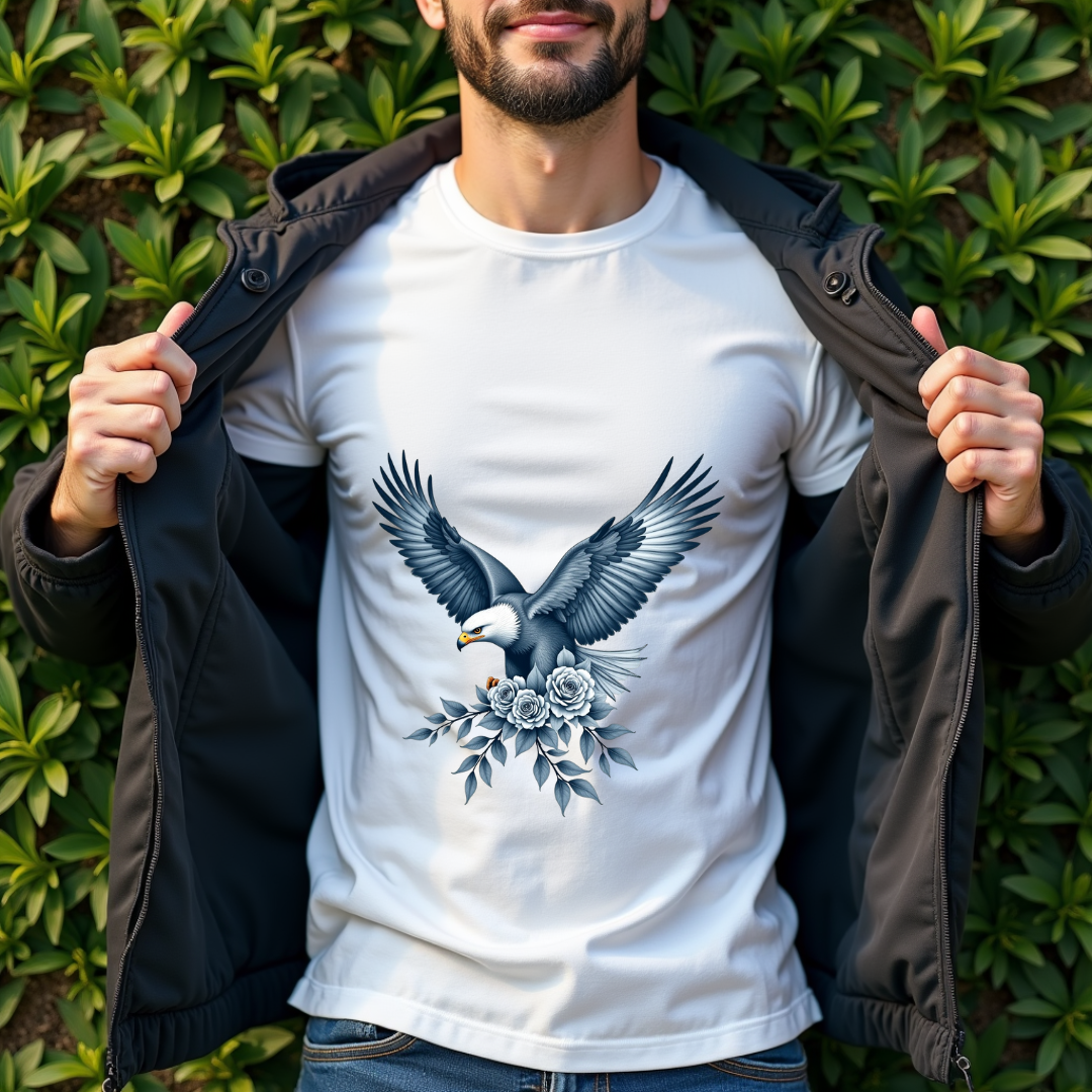 Eagle Blossom Softstyle T-Shirt