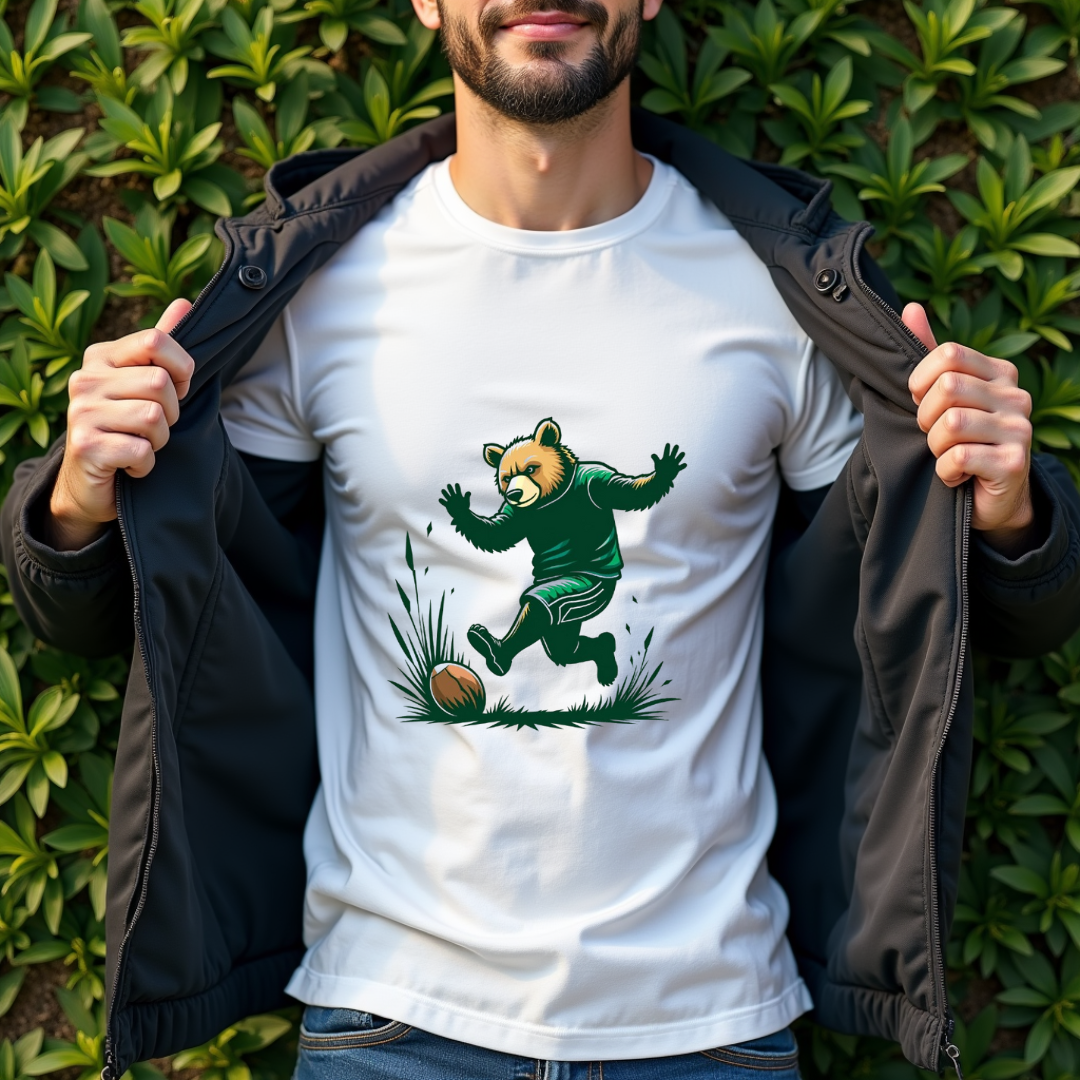 Bear Battle Softstyle T-Shirt