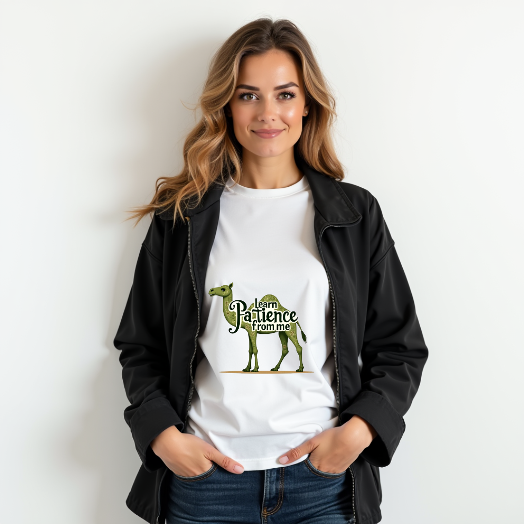 Camel Wisdom Graphic Softstyle T-Shirt