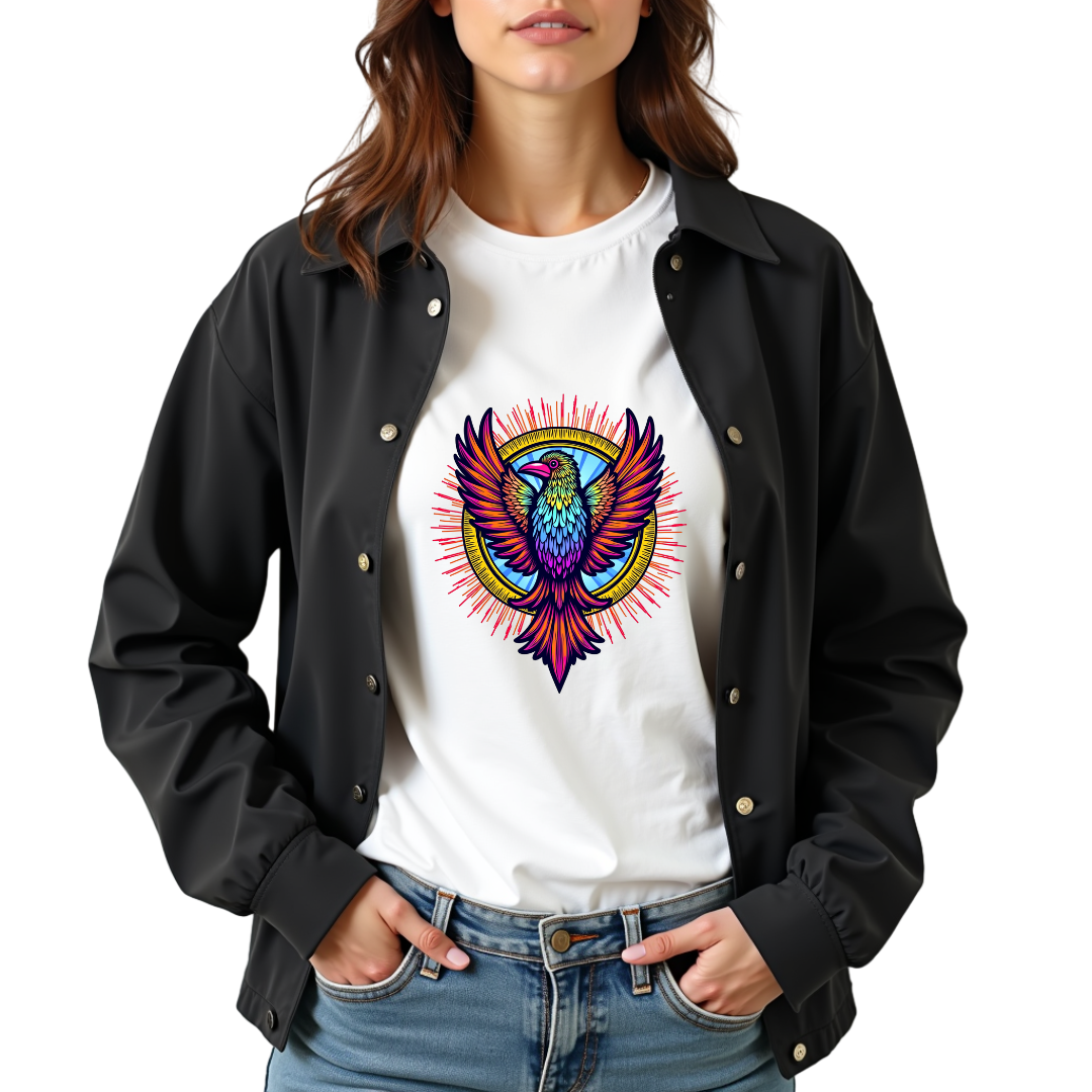 Psychedelic Bird Softstyle T-Shirt – Birds Lover's Apparel