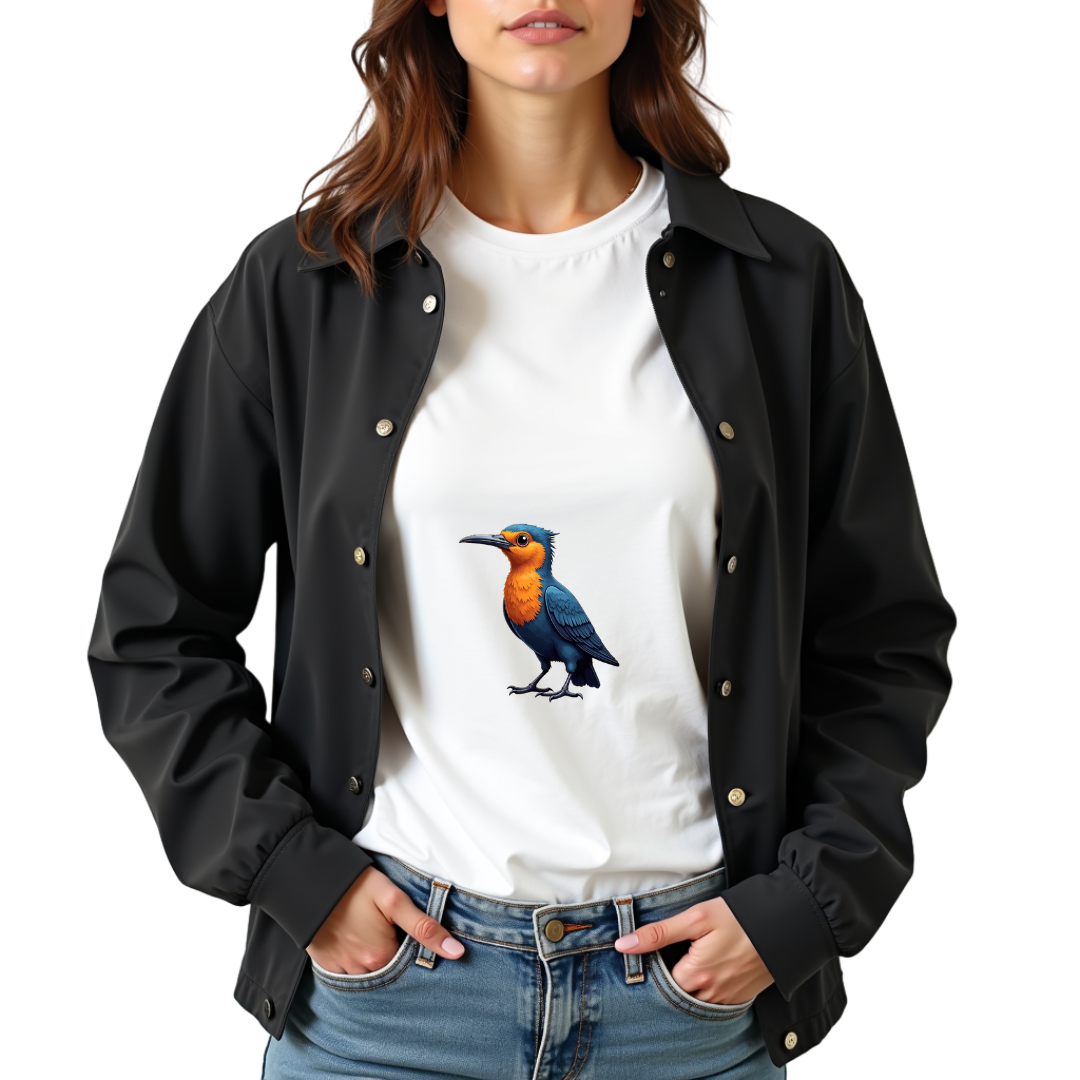 Bird Whisper Graphic Softstyle T-Shirt