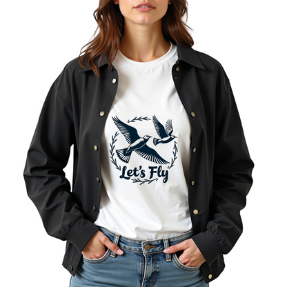 Let's Fly birds Softstyle T-Shirt