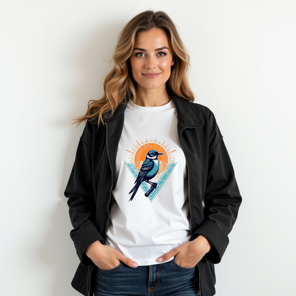 Bird, sunlights Graphic Softstyle T-Shirt – Birds Lover's Apparel