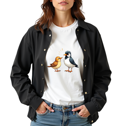 Watchful Bird Softstyle T-Shirt