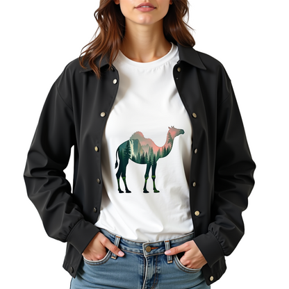 Nature's Camel Graphic Softstyle T-Shirt