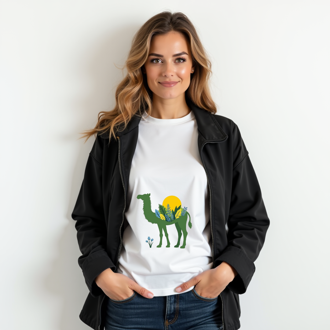 Nature Camel Softstyle T-Shirt