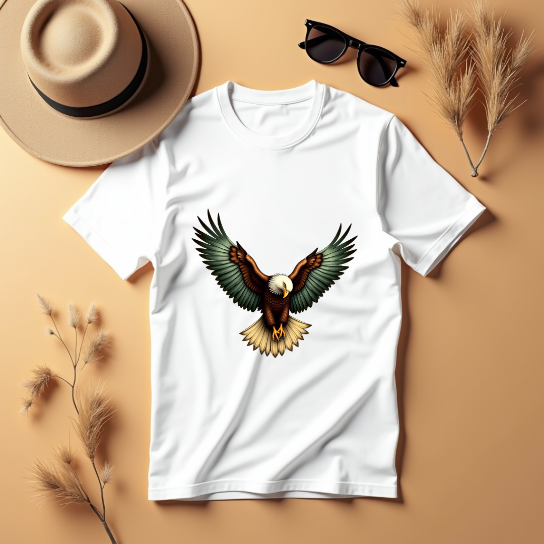 Majestic Flight Eagle Softstyle T-Shirt