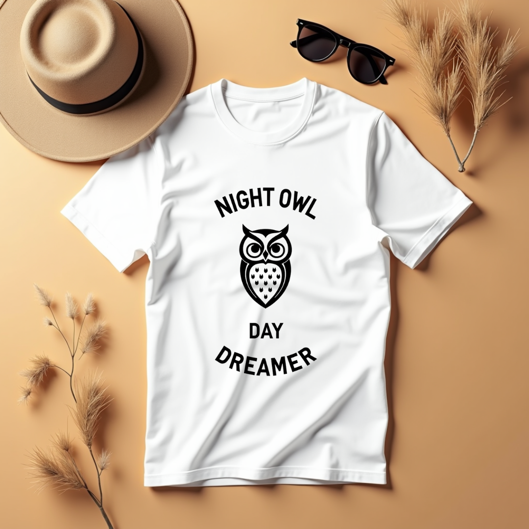 Night Owl Graphic Softstyle T-Shirt