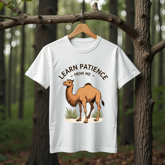 Patience Camel Graphic Softstyle T-Shirt