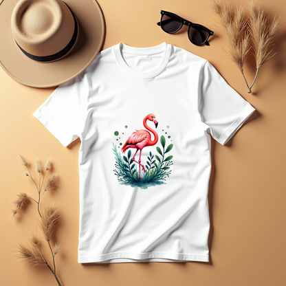 Flamingo Dream Graphic Softstyle T-Shirt