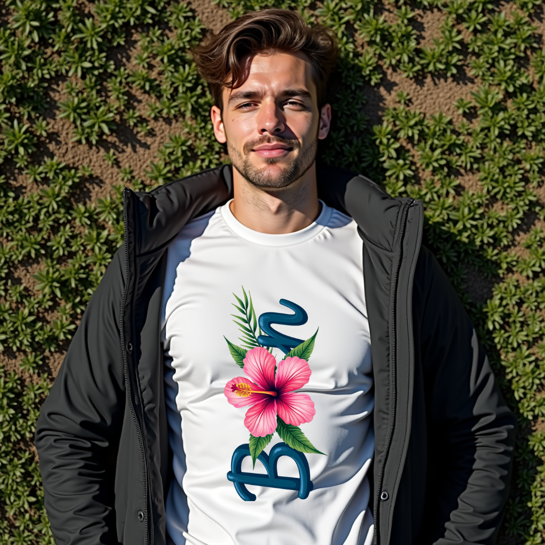 Tropical Born Flower Softstyle T-Shirt –