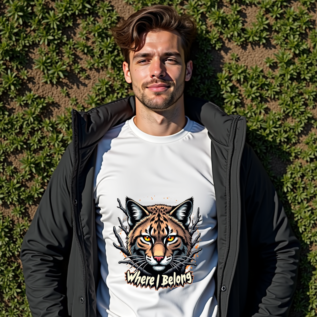 Wild Spirit Graphic Softstyle T-Shirt- Cat Lovers