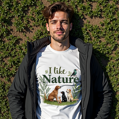 Typography Meets Nature Softstyle T-Shirt –