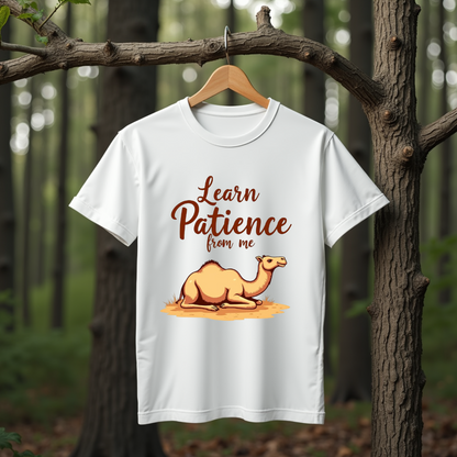 Patience Camel Graphic Softstyle T-Shirt