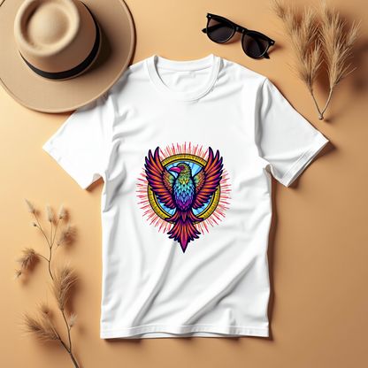 Psychedelic Bird Softstyle T-Shirt – Birds Lover's Apparel