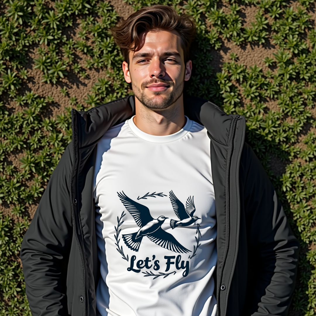 Let's Fly birds Softstyle T-Shirt