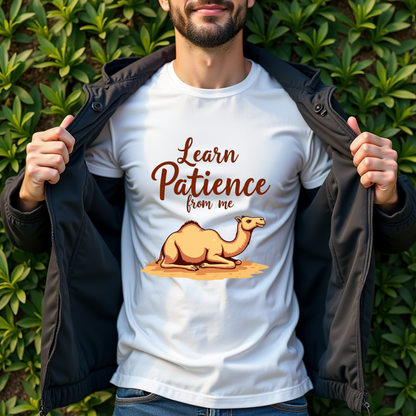 Patience Camel Graphic Softstyle T-Shirt