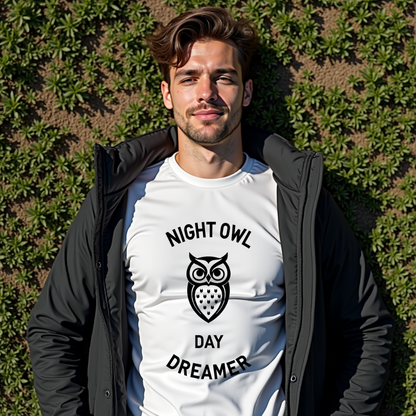 Night Owl Graphic Softstyle T-Shirt