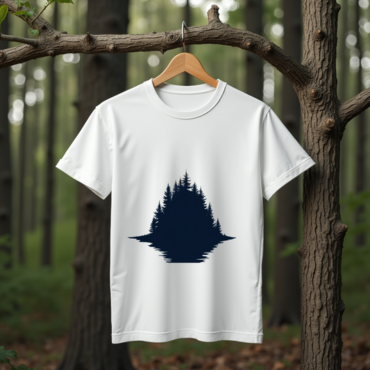 Forest Silhouette Softstyle T-Shirt