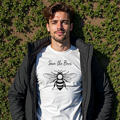 Elegant Bee Graphic Softstyle T-Shirt