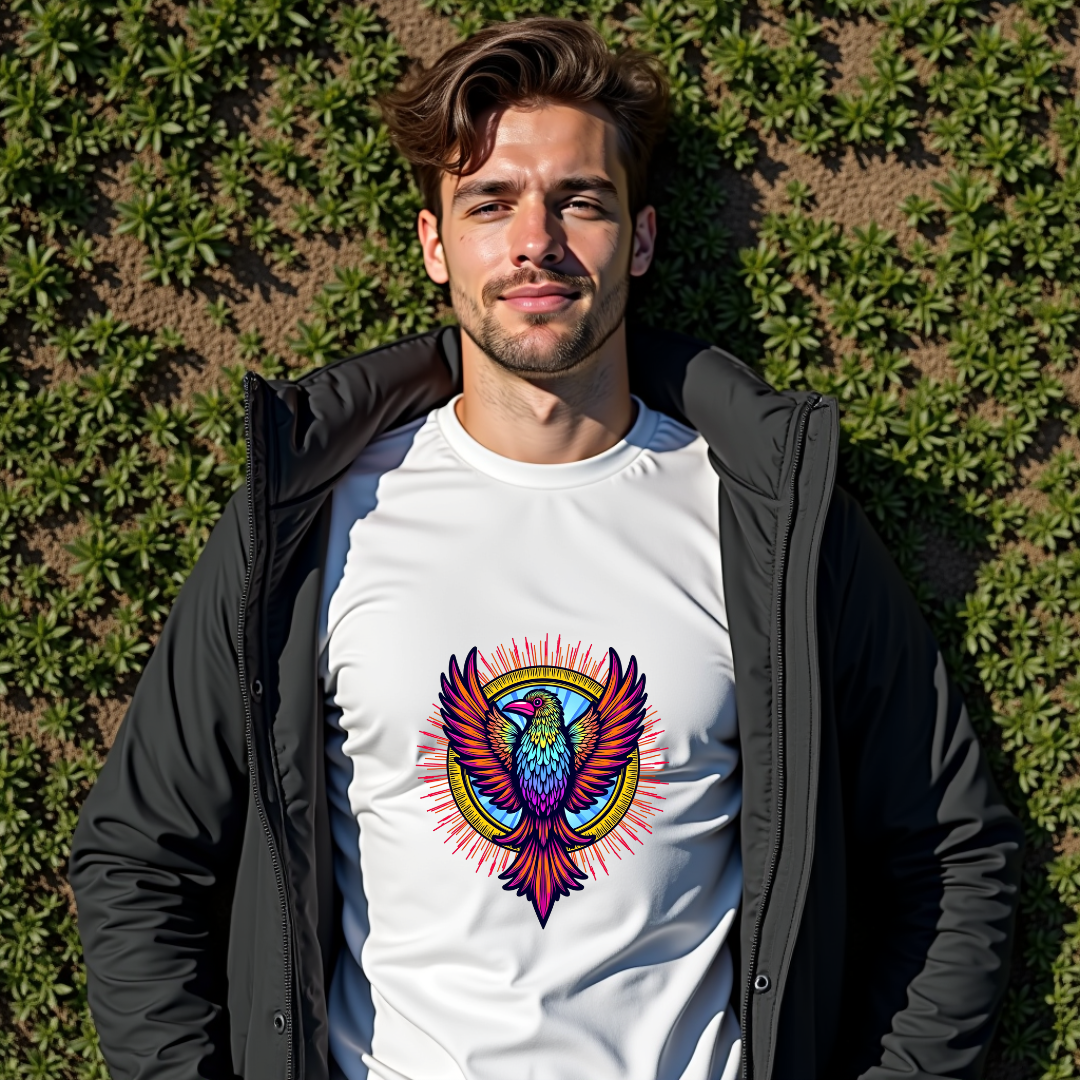 Psychedelic Bird Softstyle T-Shirt – Birds Lover's Apparel