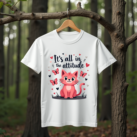 Attitude Cat Softstyle T-Shirt –