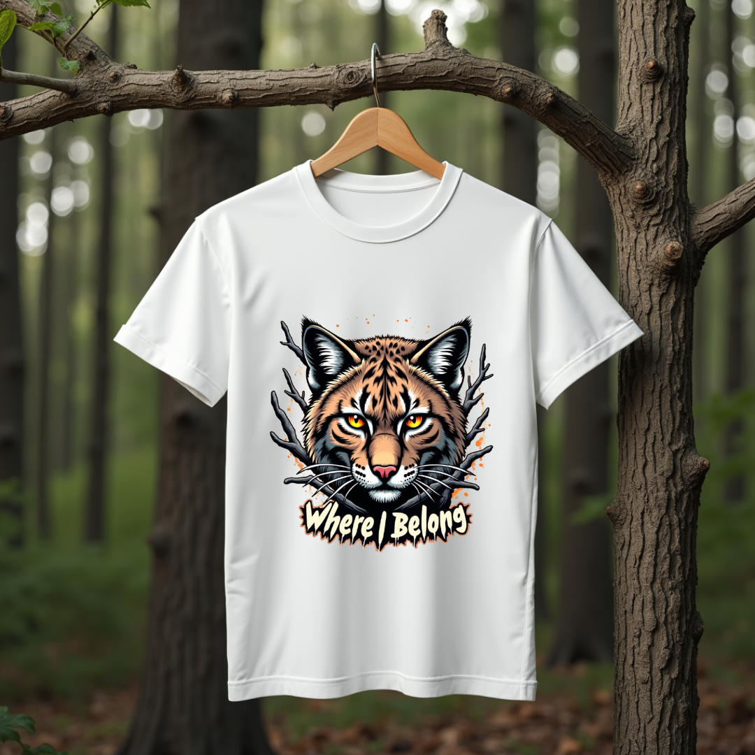 Wild Spirit Graphic Softstyle T-Shirt- Cat Lovers