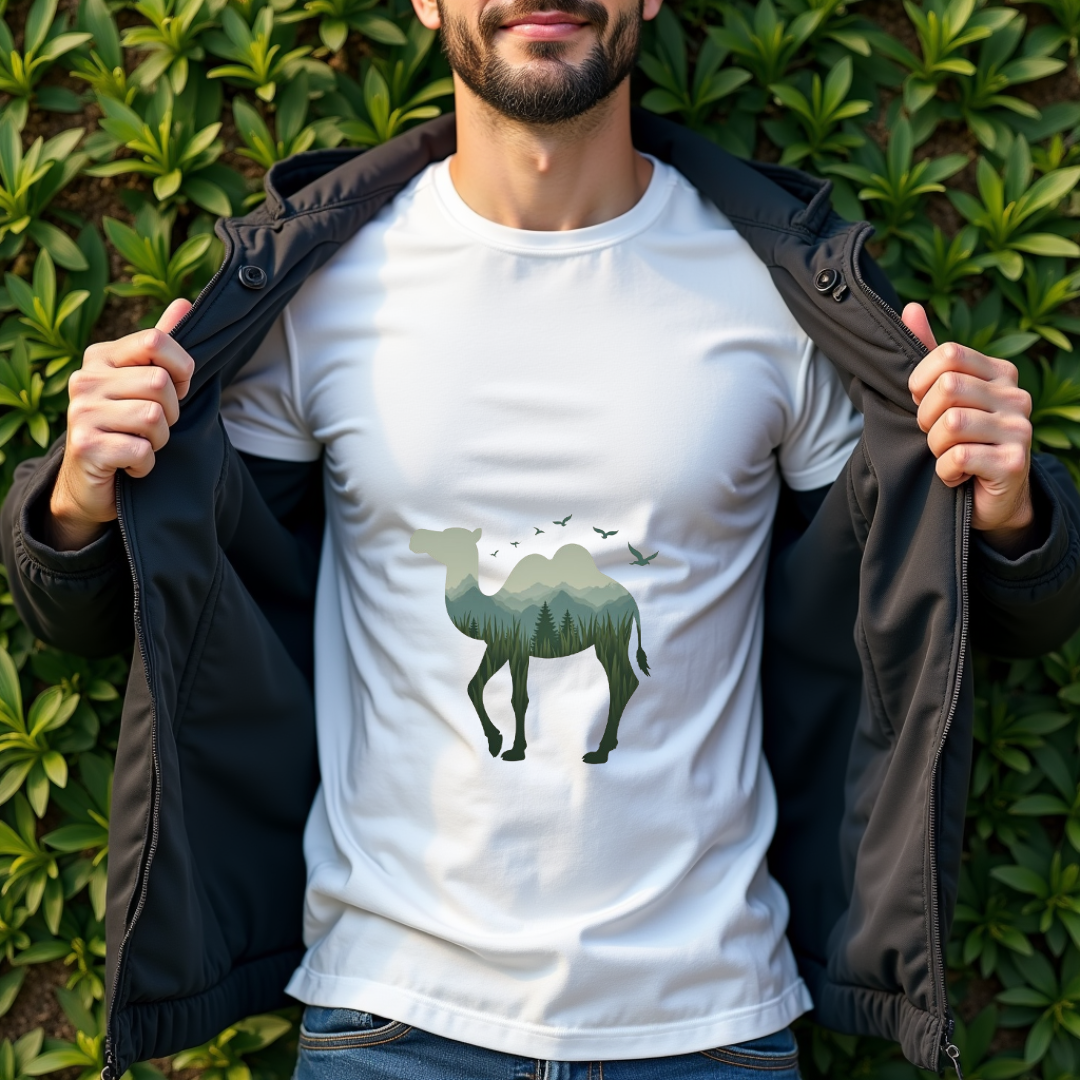 Nature's Came, Birds l Graphic Softstyle T-Shirt