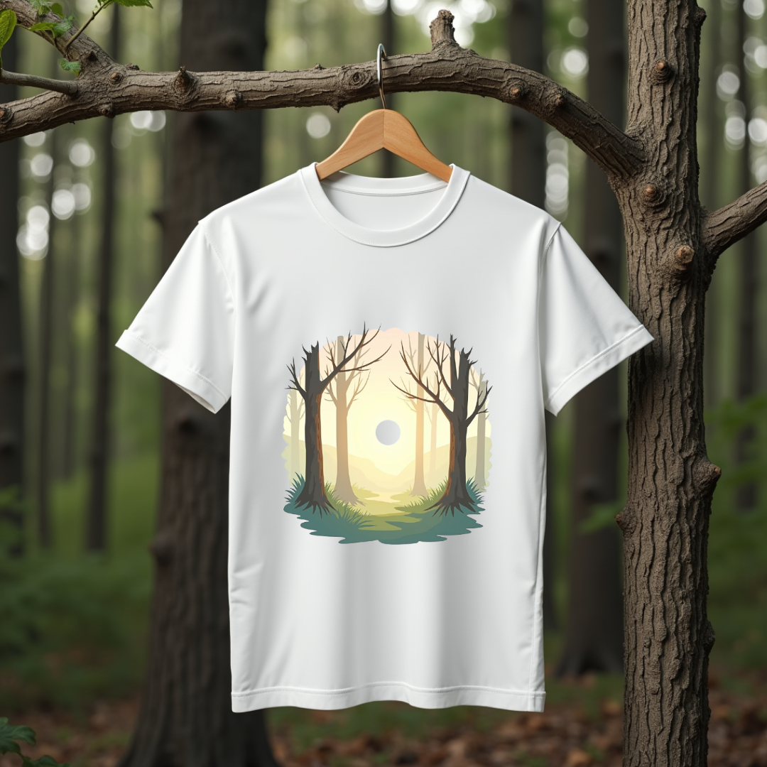 Forest Sunrise Softstyle T-Shirt