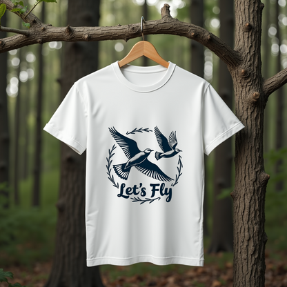 Let's Fly birds Softstyle T-Shirt