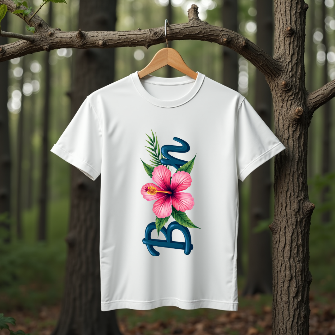 Tropical Born Flower Softstyle T-Shirt –