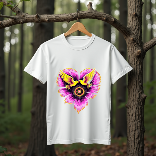 Psychedelic Heart Softstyle T-Shirt