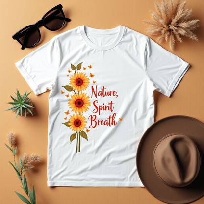 Sunflower Serenity  Softstyle T-Shirt –