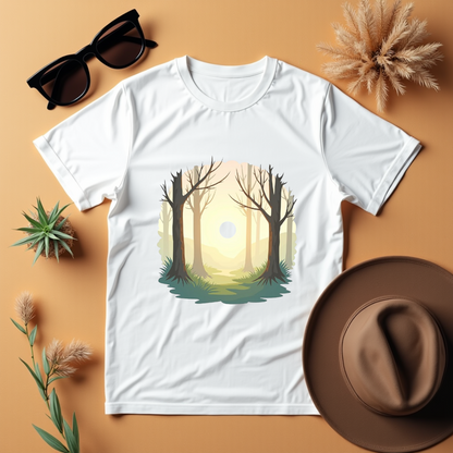 Forest Sunrise Softstyle T-Shirt