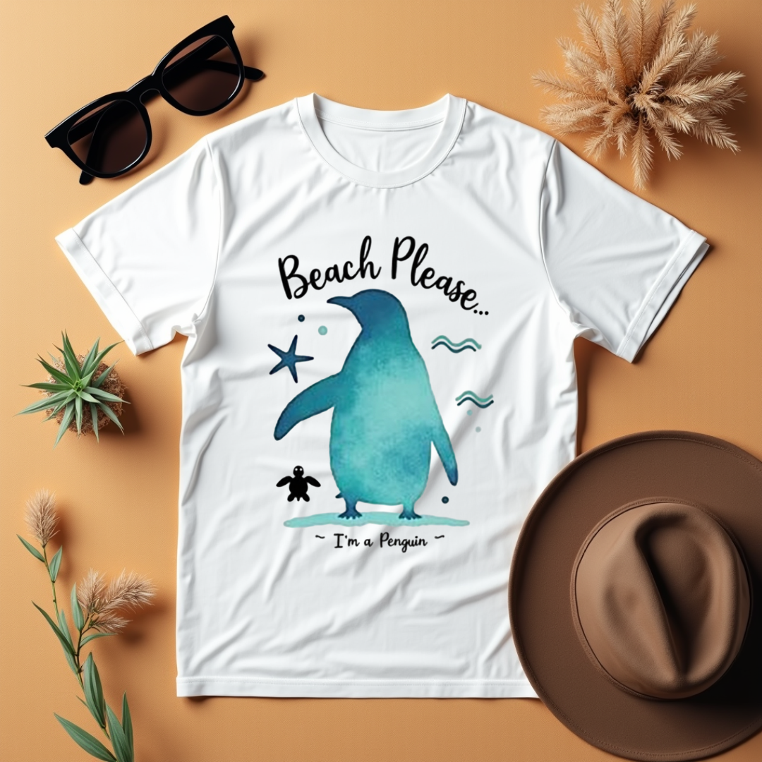 Penguin Vibes Softstyle T-Shirt –