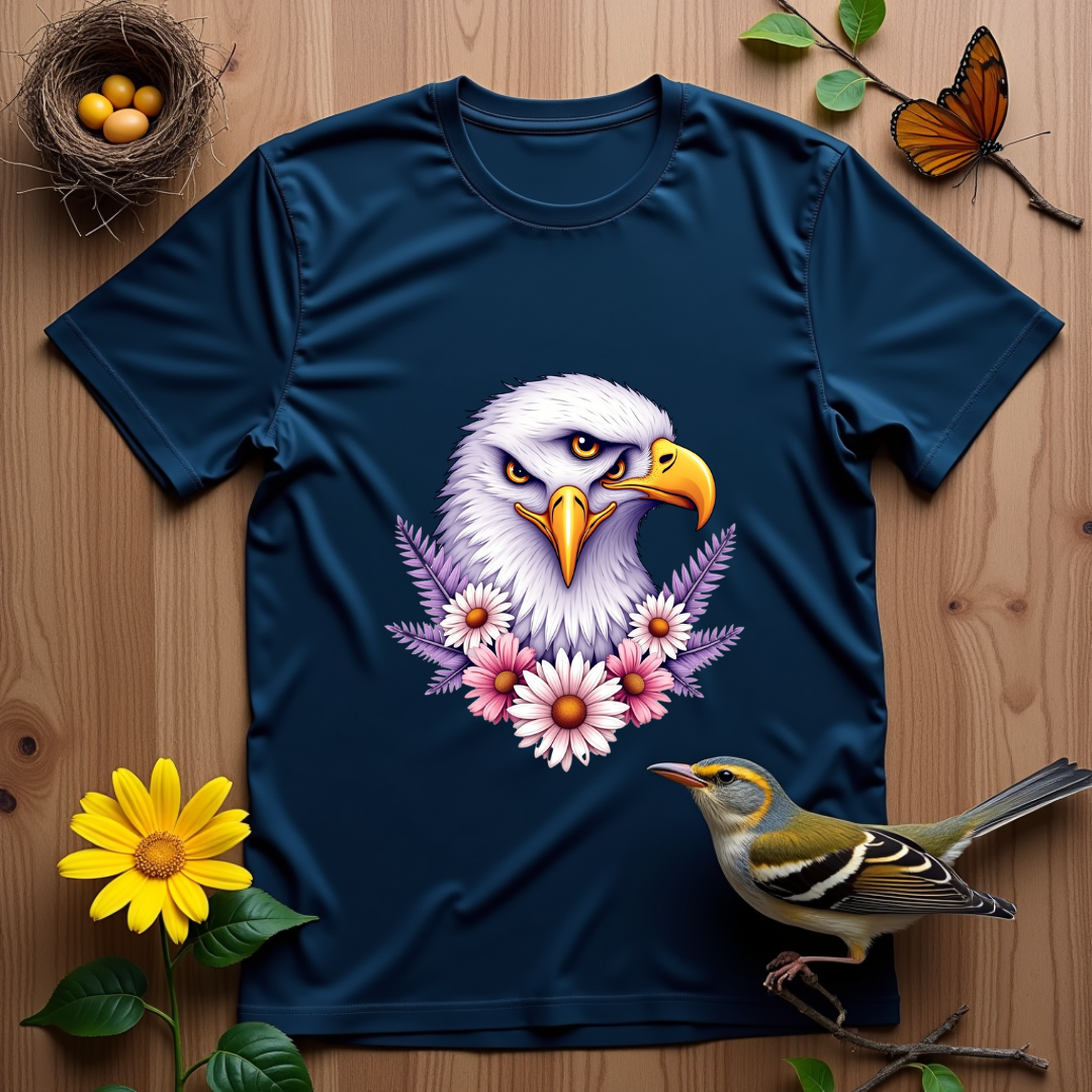 Eeagle heads Graphic Unisex Softstyle T-Shirt – Nature Lover's Apparel