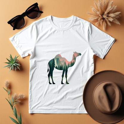 Nature's Camel Graphic Softstyle T-Shirt