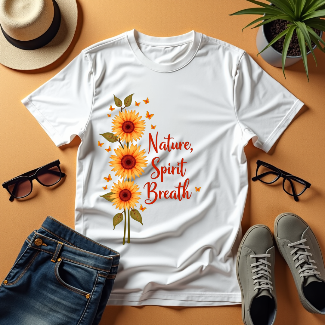 Sunflower Serenity  Softstyle T-Shirt –