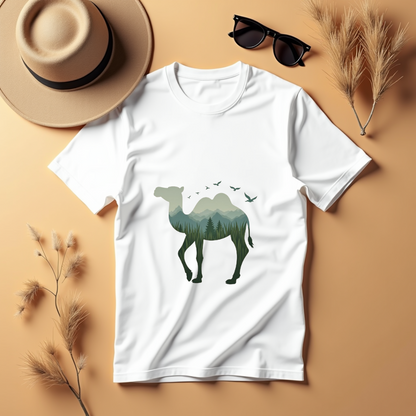 Nature's Came, Birds l Graphic Softstyle T-Shirt