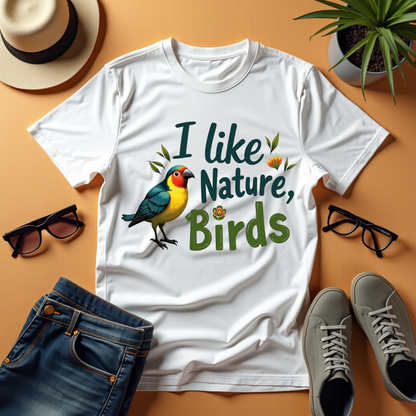 I like Nature, Nature Love Softstyle T-Shirt –