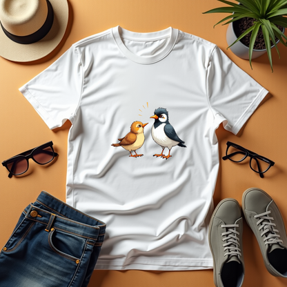 Watchful Bird Softstyle T-Shirt