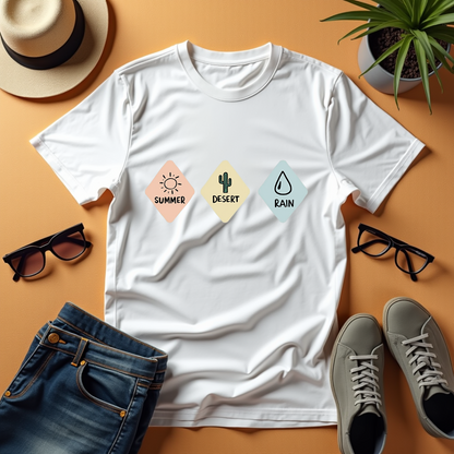 Seasonal Shapes Softstyle T-Shirt –